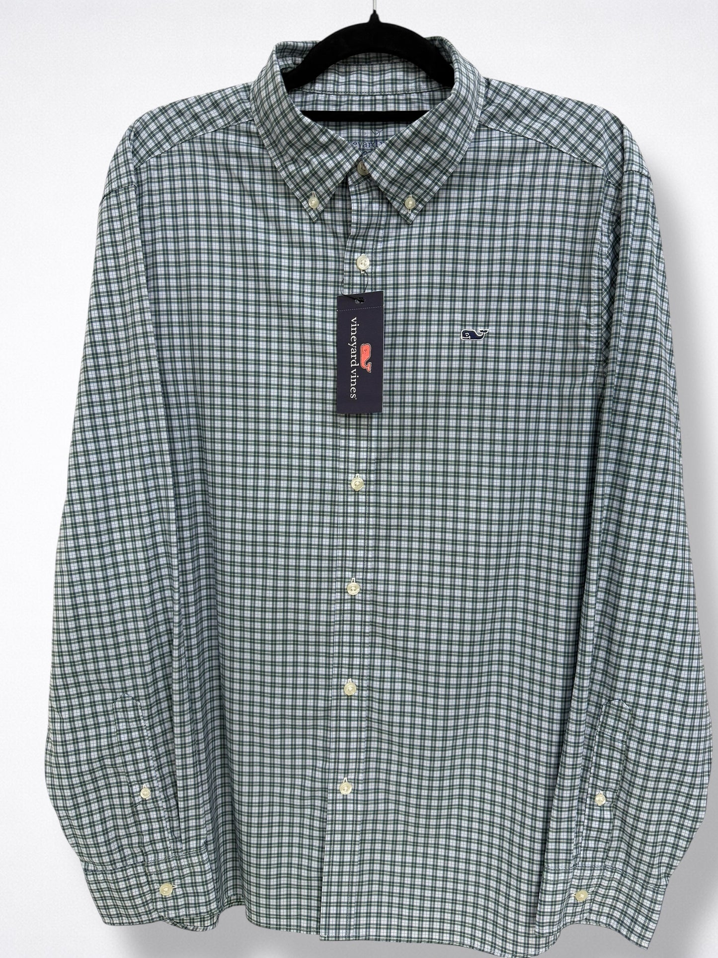 Camisa Vineyard Vines Classic Fit Manga Larga Talla L