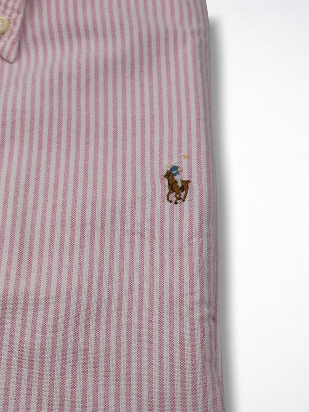 Camisa para Dama Polo Ralph Lauren Slim Fit manga larga talla L