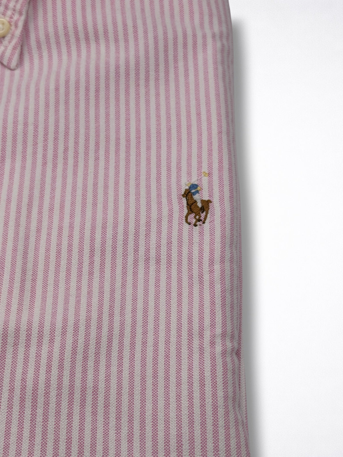 Camisa para Dama Polo Ralph Lauren Slim Fit manga larga talla L