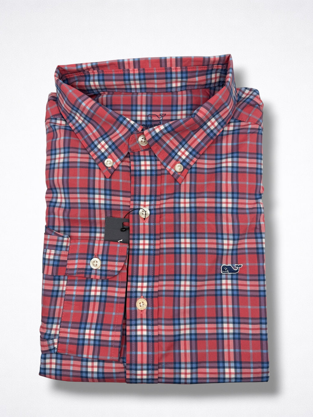 Camisa Vineyard Vines Classic Fit manga larga talla M