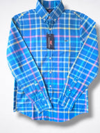 Camisa Vineyard Vines Classic Fit Manga Larga Talla S