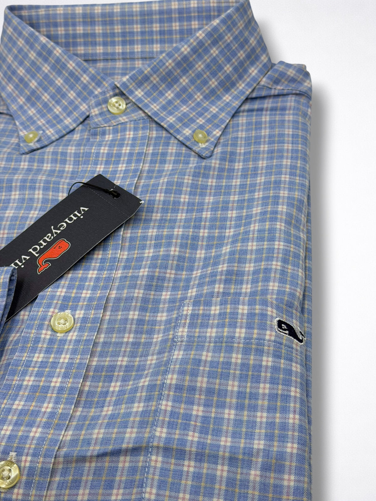 Camisa Vineyard Vines Classic Fit Manga Larga Talla M