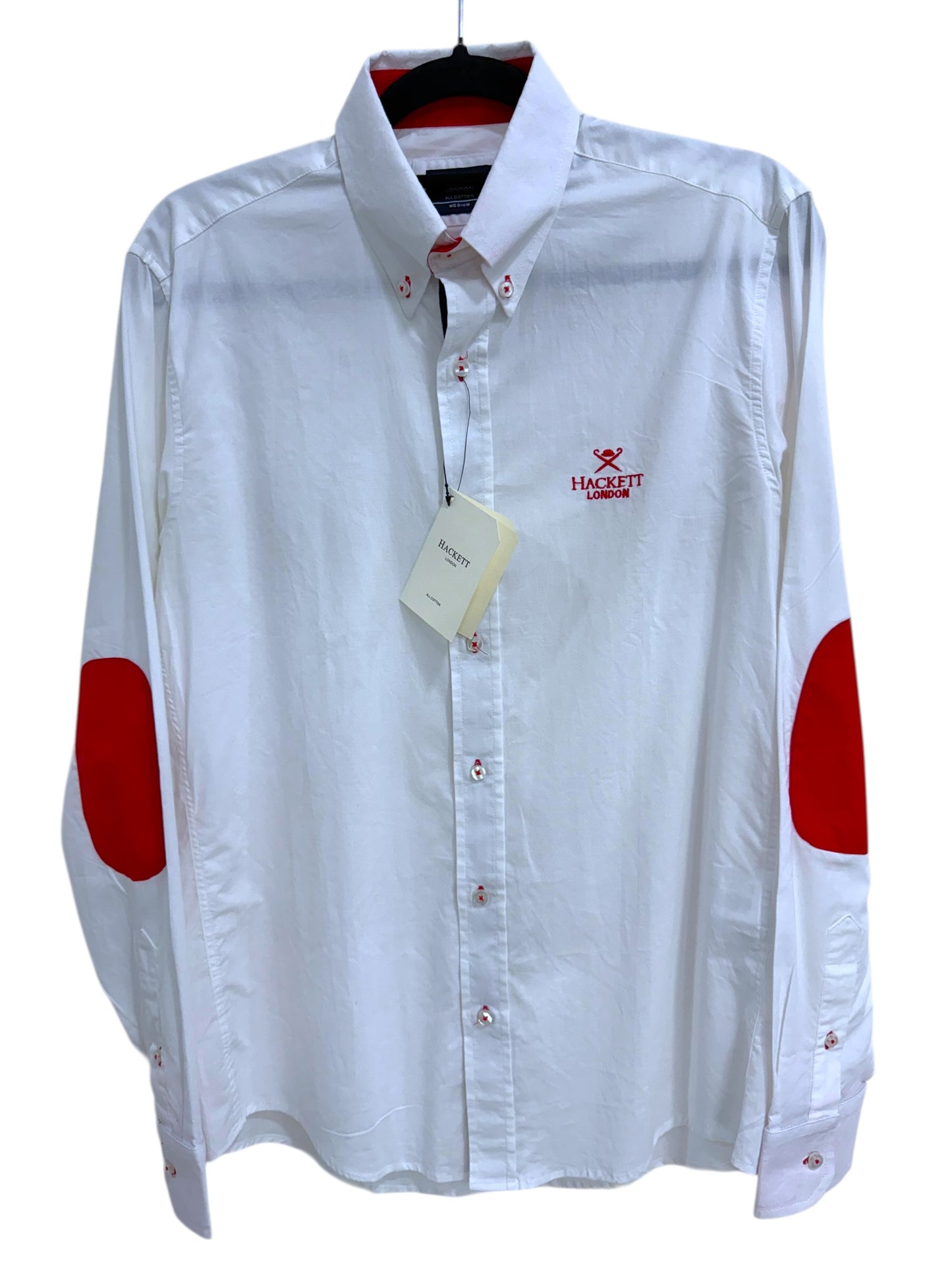 Camisa Hackett Slim Fit Manga Larga Talla M