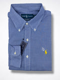 Camisa Polo Ralph Lauren Custom Fit Manga Larga Talla M
