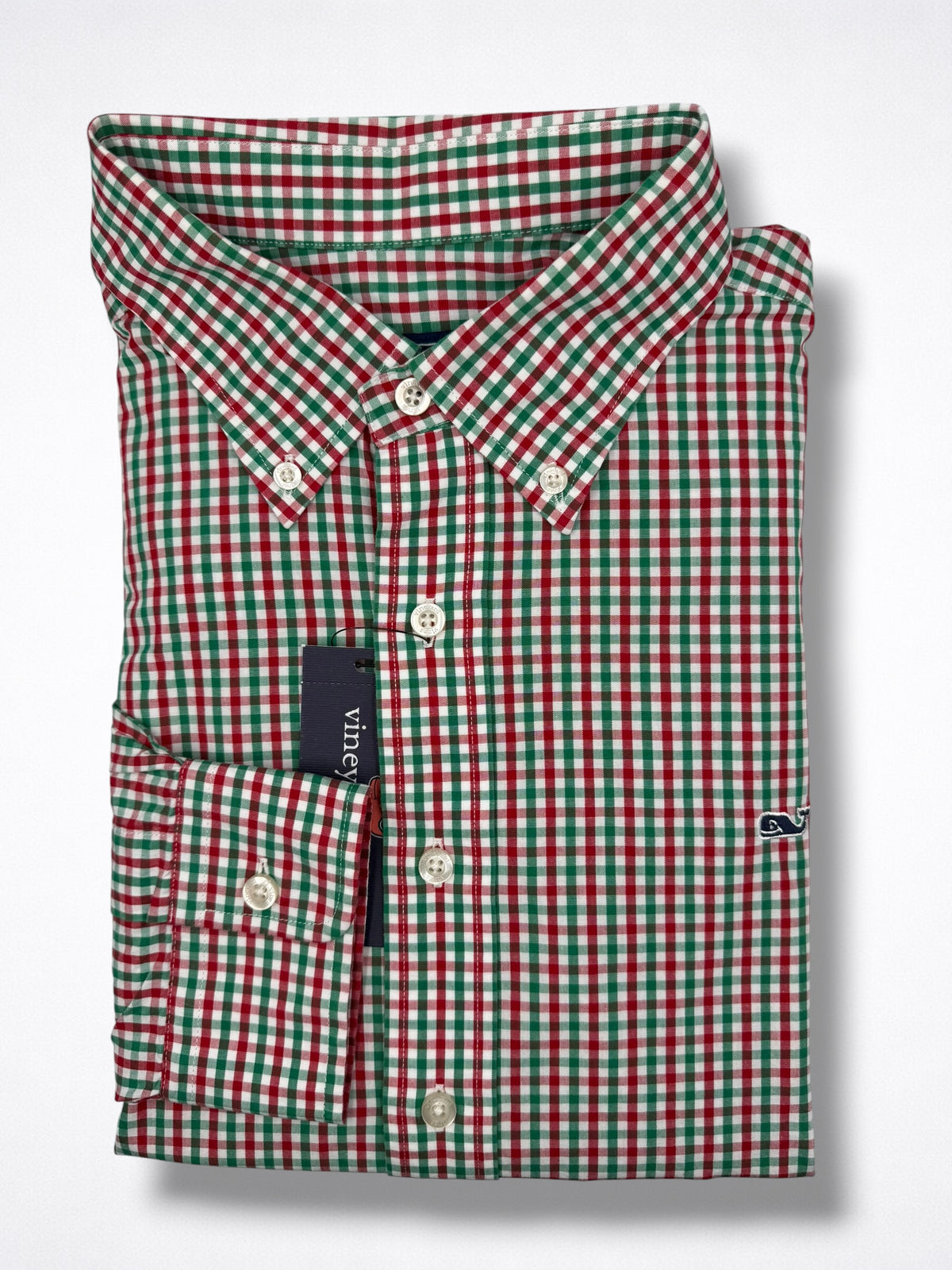 Camisa Vineyard Vines Classic Fit Manga Larga Talla L
