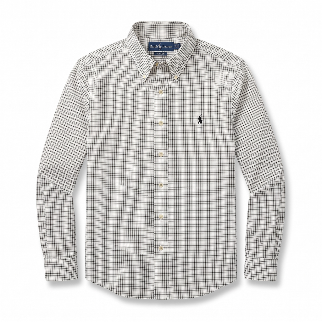 Camisa Polo Ralph Lauren Classic Fit manga larga talla L