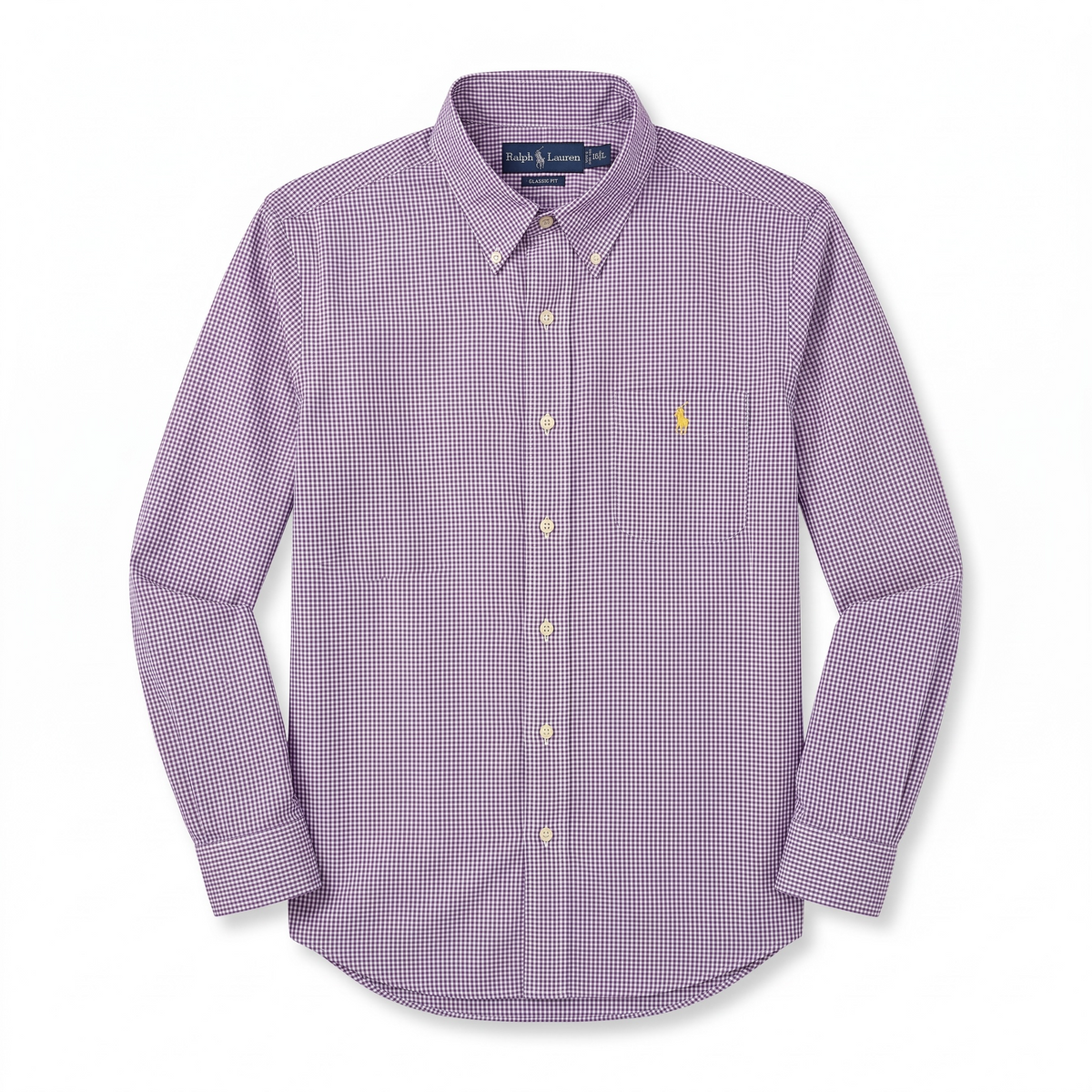 Camisa Polo Ralph Lauren Classic Fit manga larga talla L