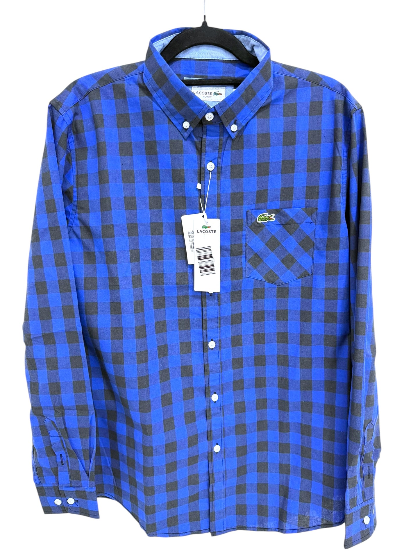 Camisa Lacoste Regular Fut Manga Larga Talla M