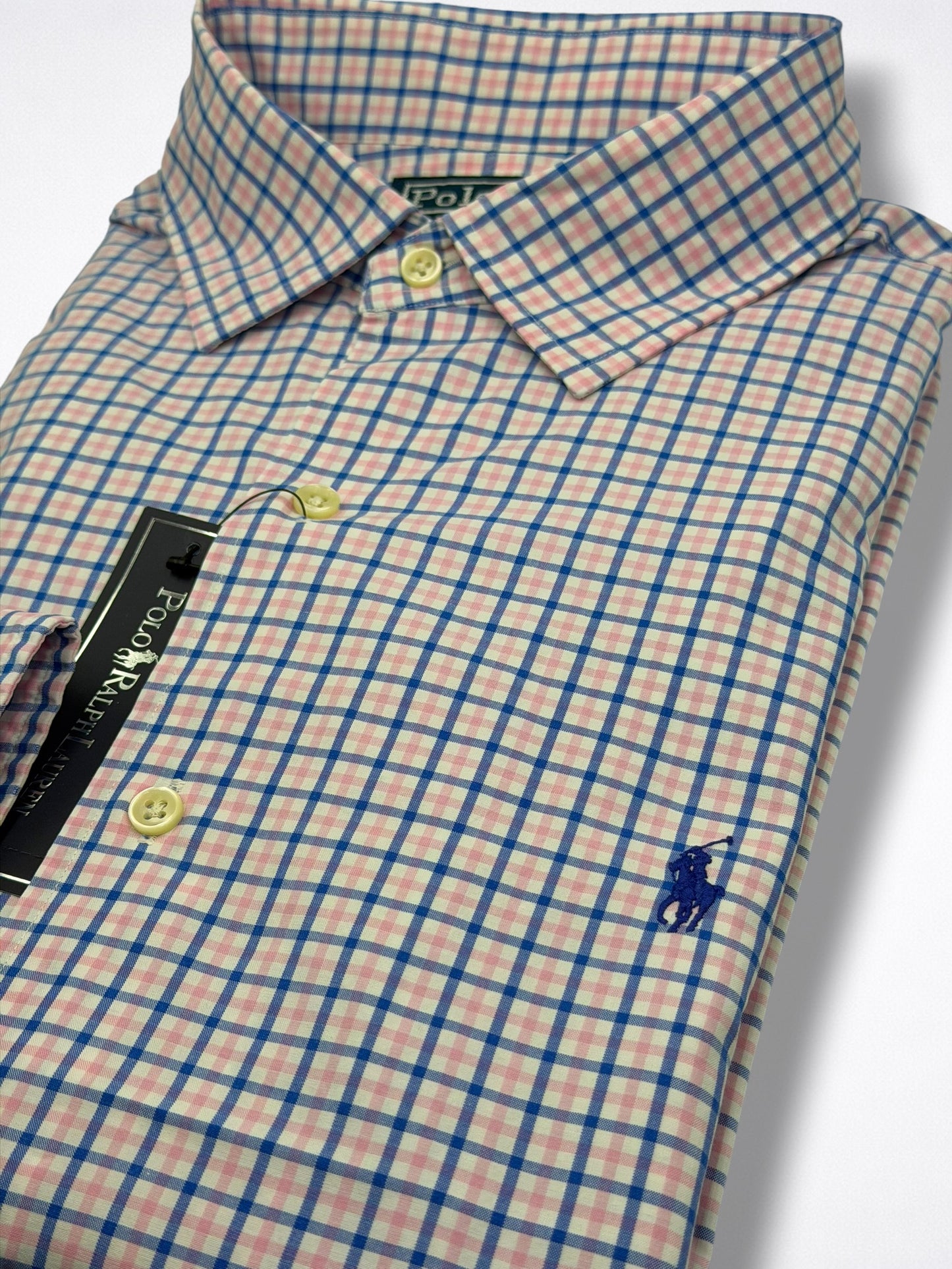 Camisa Polo Ralph Lauren Classic Fit Manga Larga Talla XL