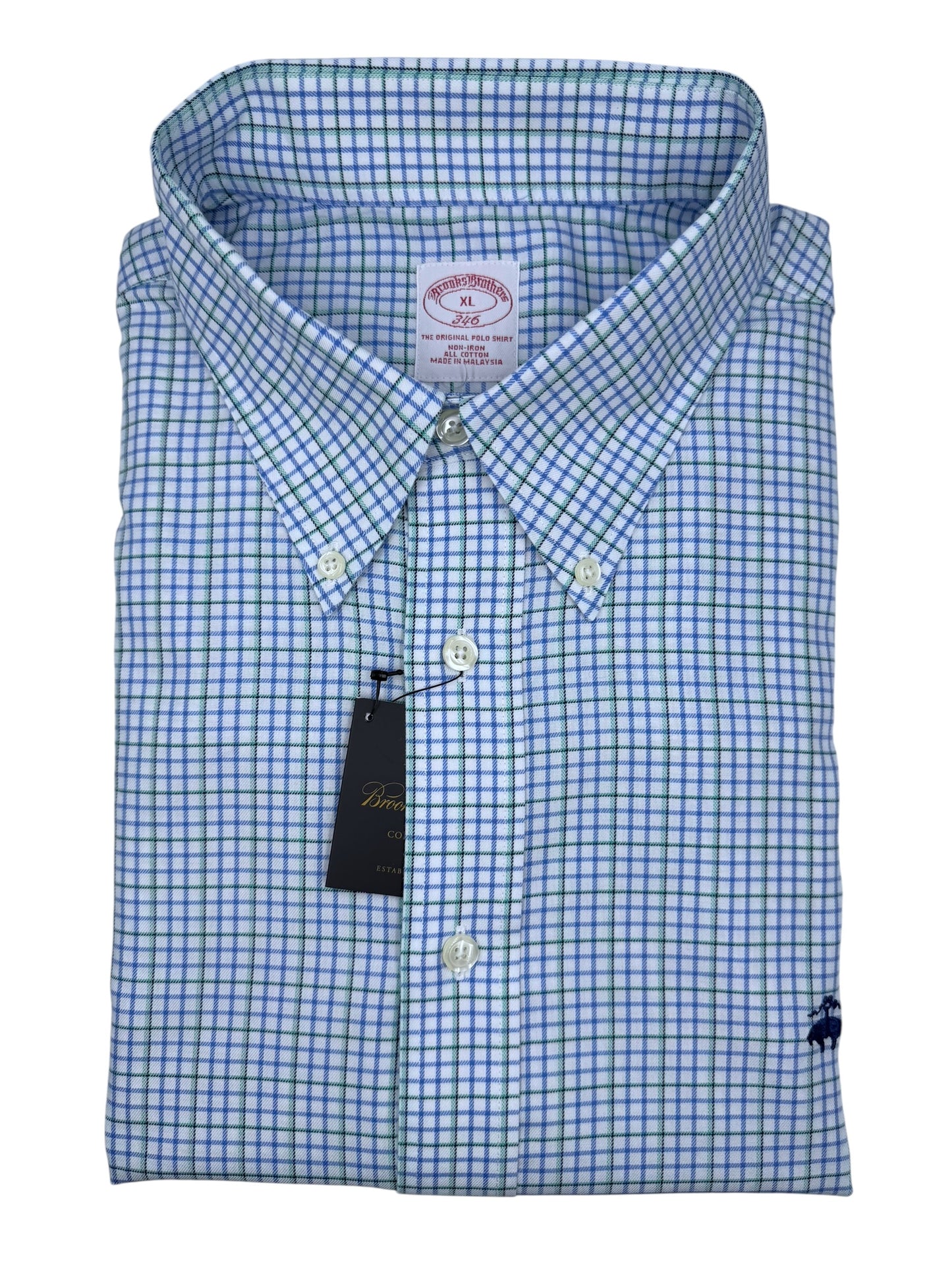Camisa Brooks Brothers Classic Fit Manga Larga Talla XXL