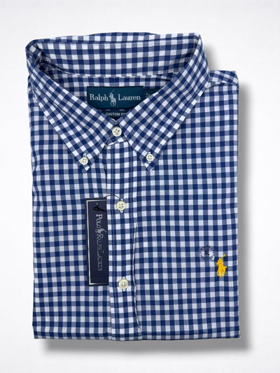Camisa Polo Ralph Lauren Custom Fit Manga Corta Talla XL