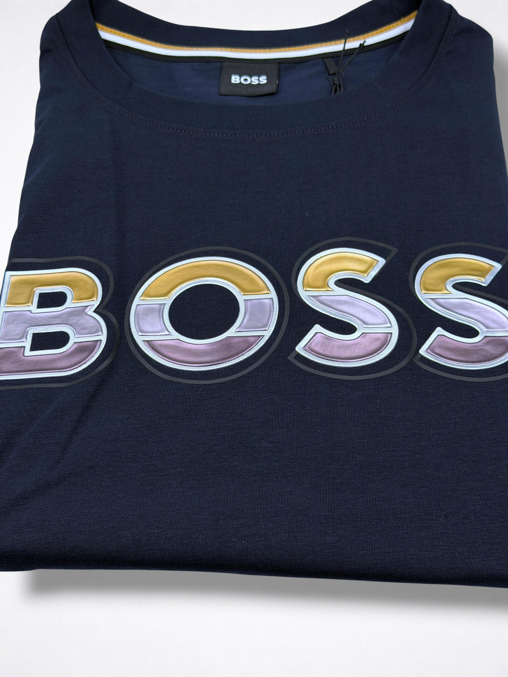 Playera Boss Classic Fit Cuello Redondo Talla L