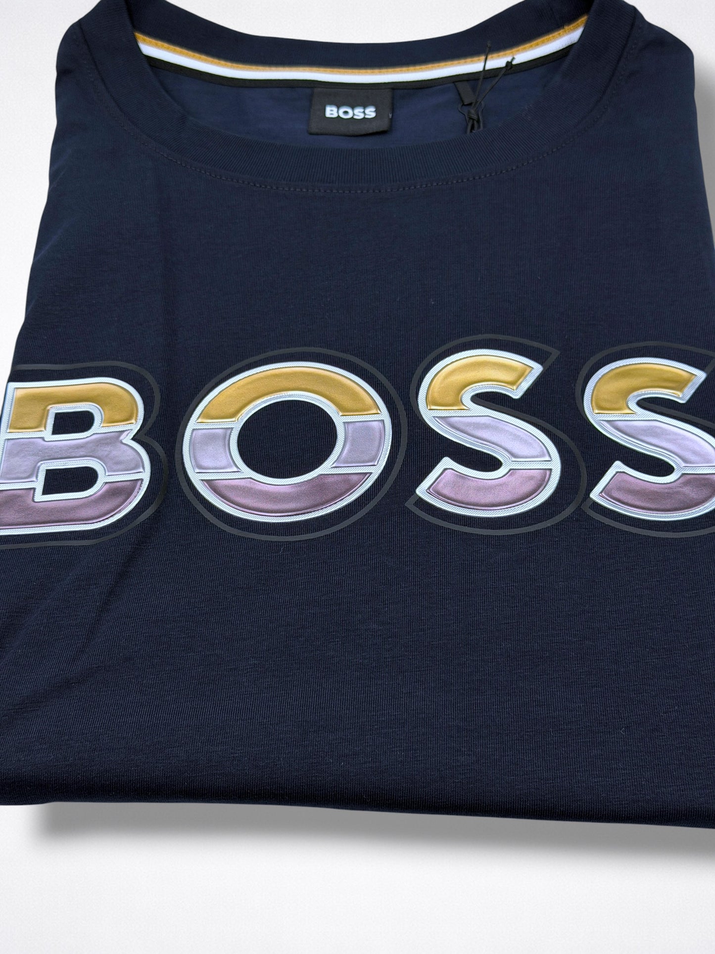 Playera Boss Classic Fit Cuello Redondo Talla L