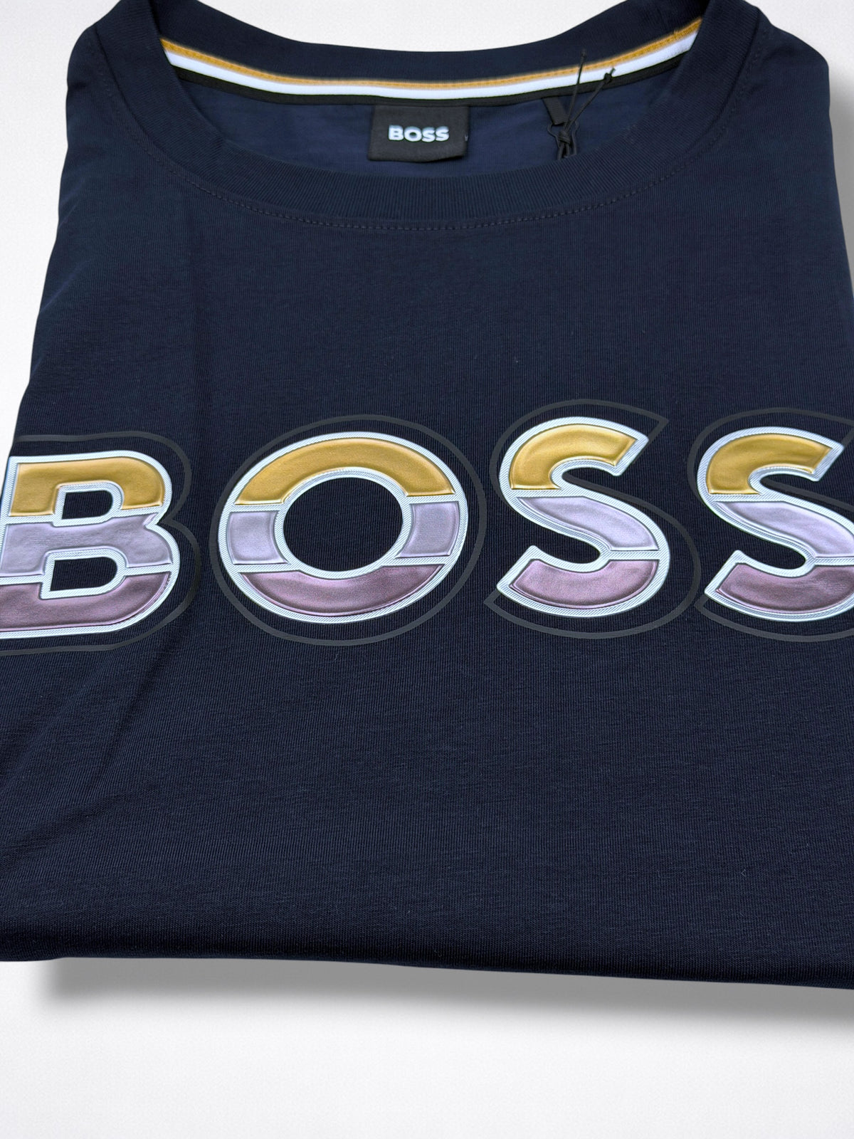 Playera Boss Classic Fit Cuello Redondo Talla L