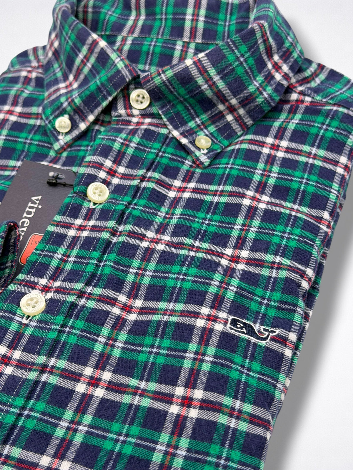 Camisa Vineyard Vines Classic Fit Manga Larga Talla S