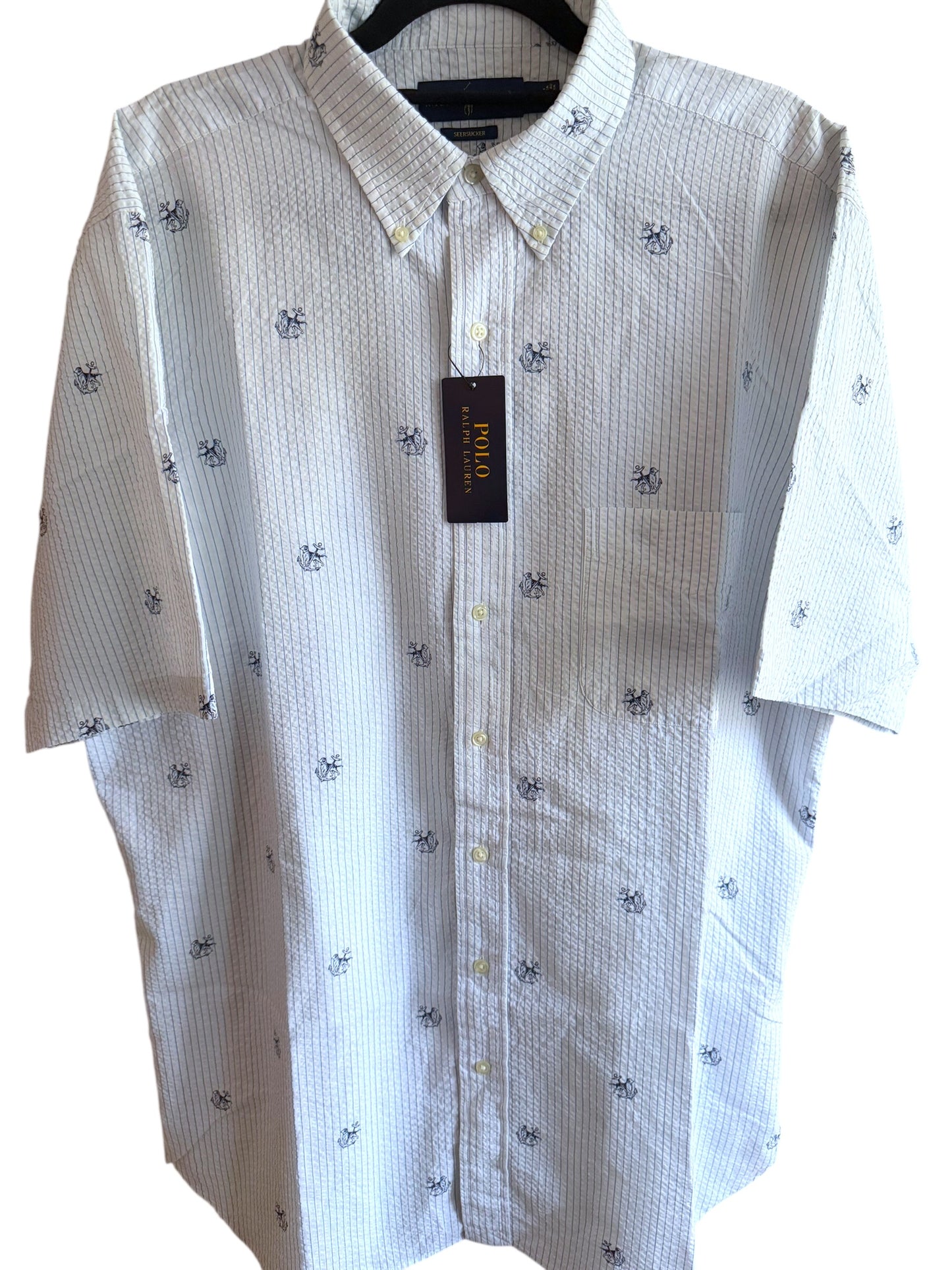 Camisa Polo Ralph Lauren Classic Fit Manga Corta Talla XL