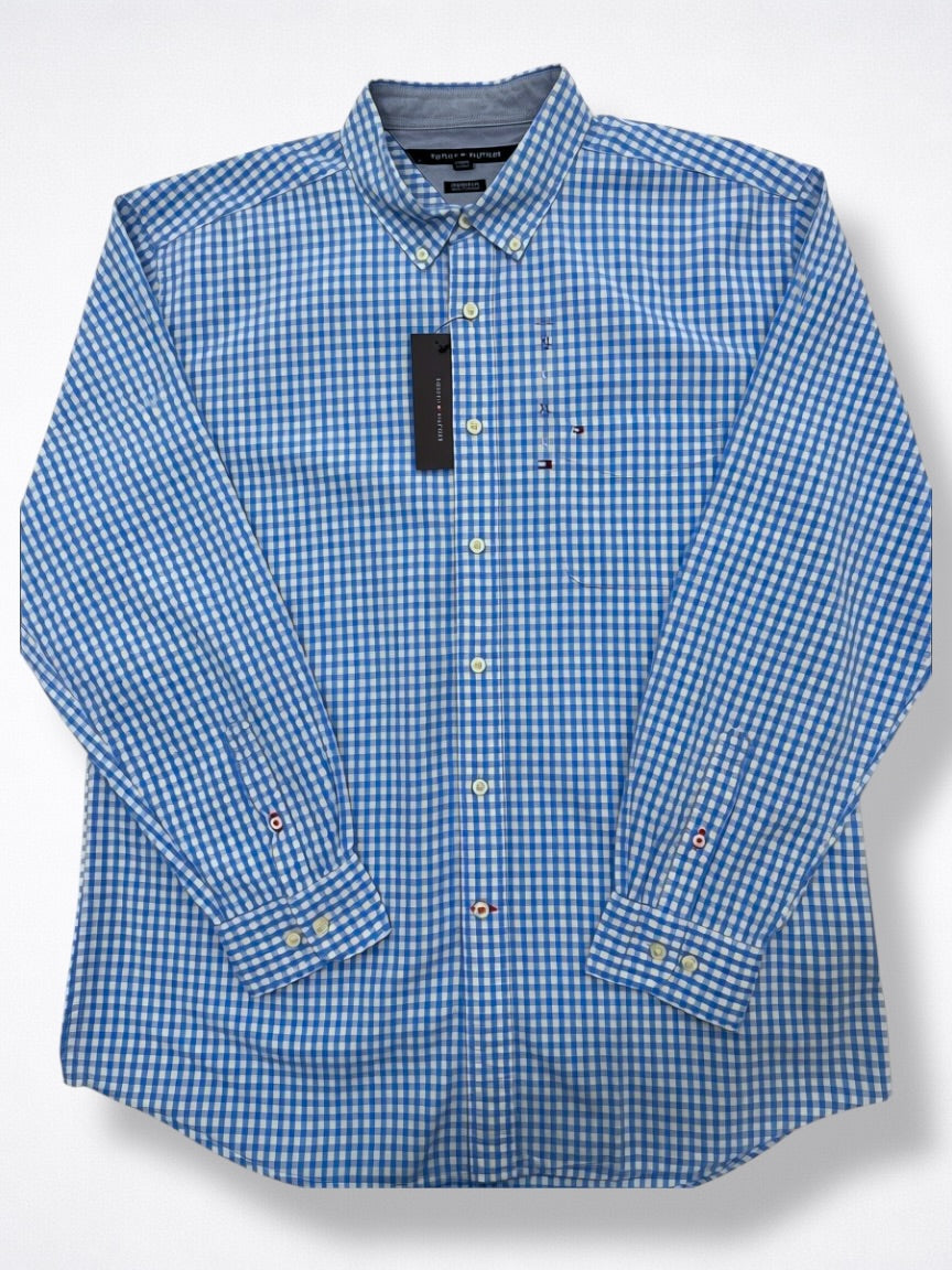 Camisa Tommy Hilfiger Classic Fit Manga Larga Talla XL