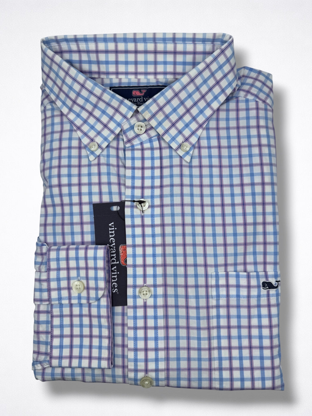 Camisa Vineyard Vines Classic Fit Manga Larga Talla L