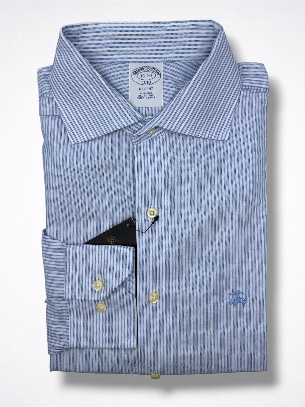 Camisa Brooks Brothers Slim Fit Manga Larga Talla M