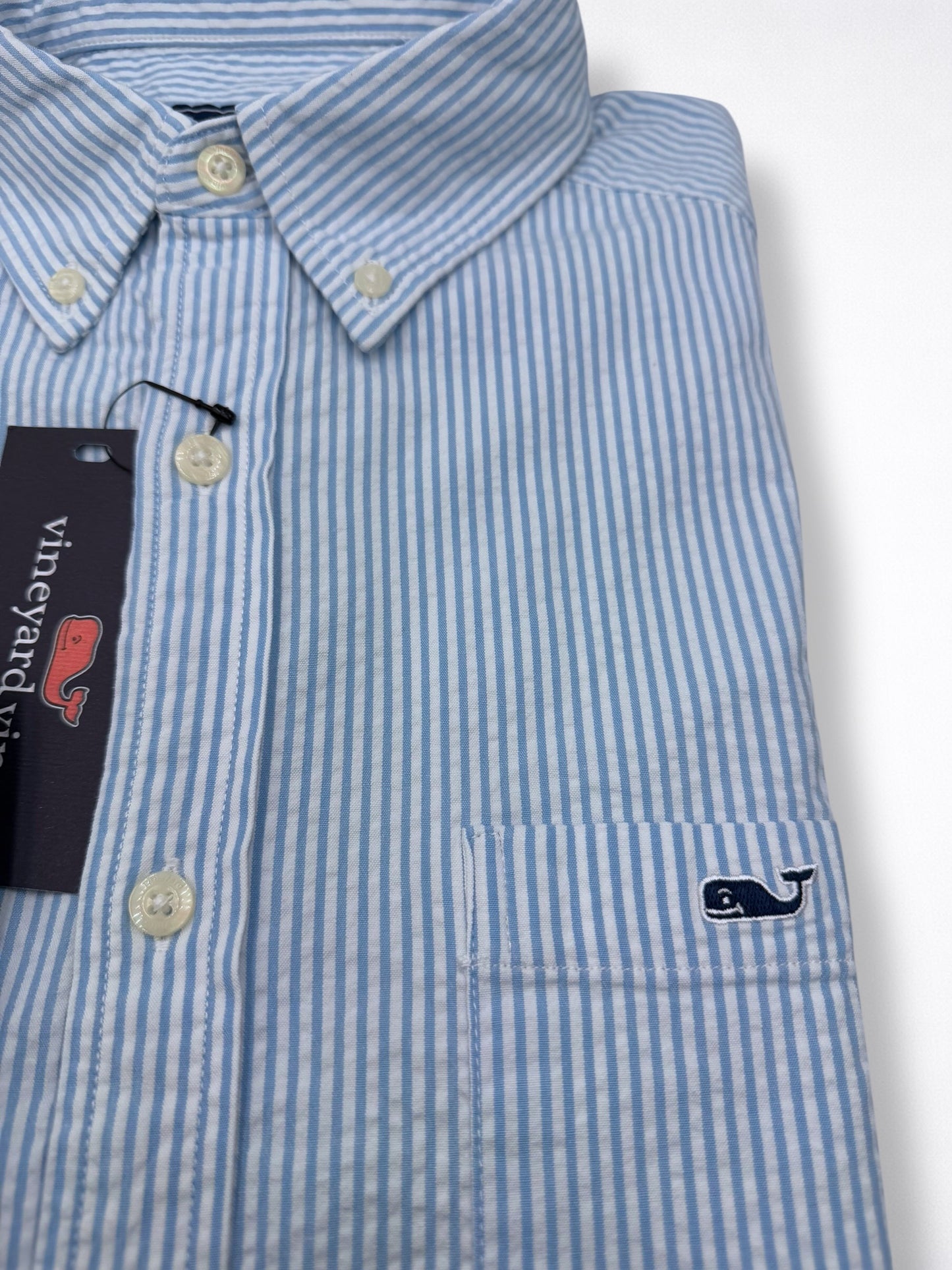 Camisa Vineyard Vines Classic Fit Manga Larga Talla S