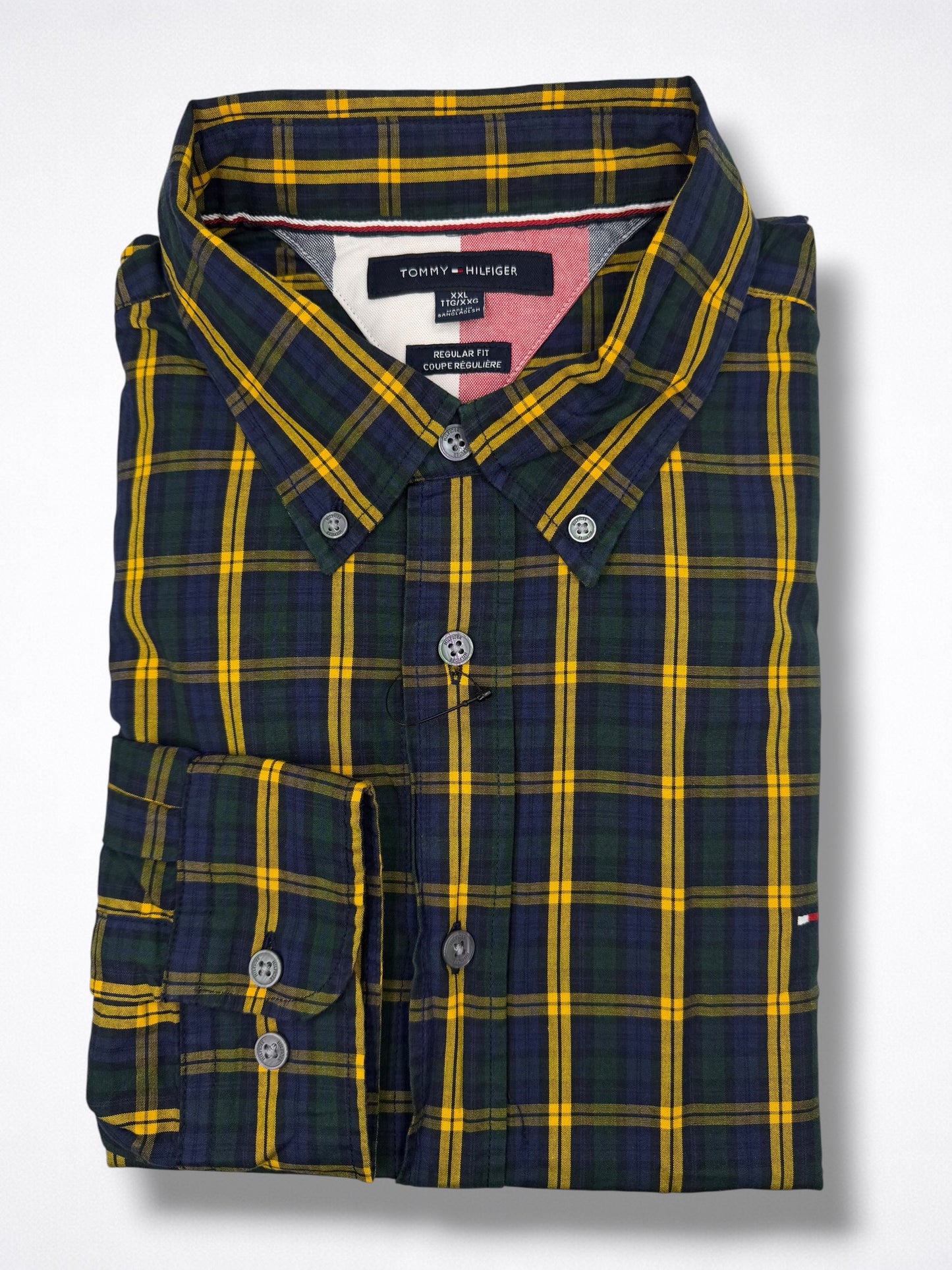 Camisa Tommy Hilfiger Classic Fit Manga Larga Talla XXL