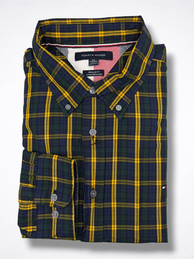 Camisa Tommy Hilfiger Classic Fit Manga Larga Talla XXL