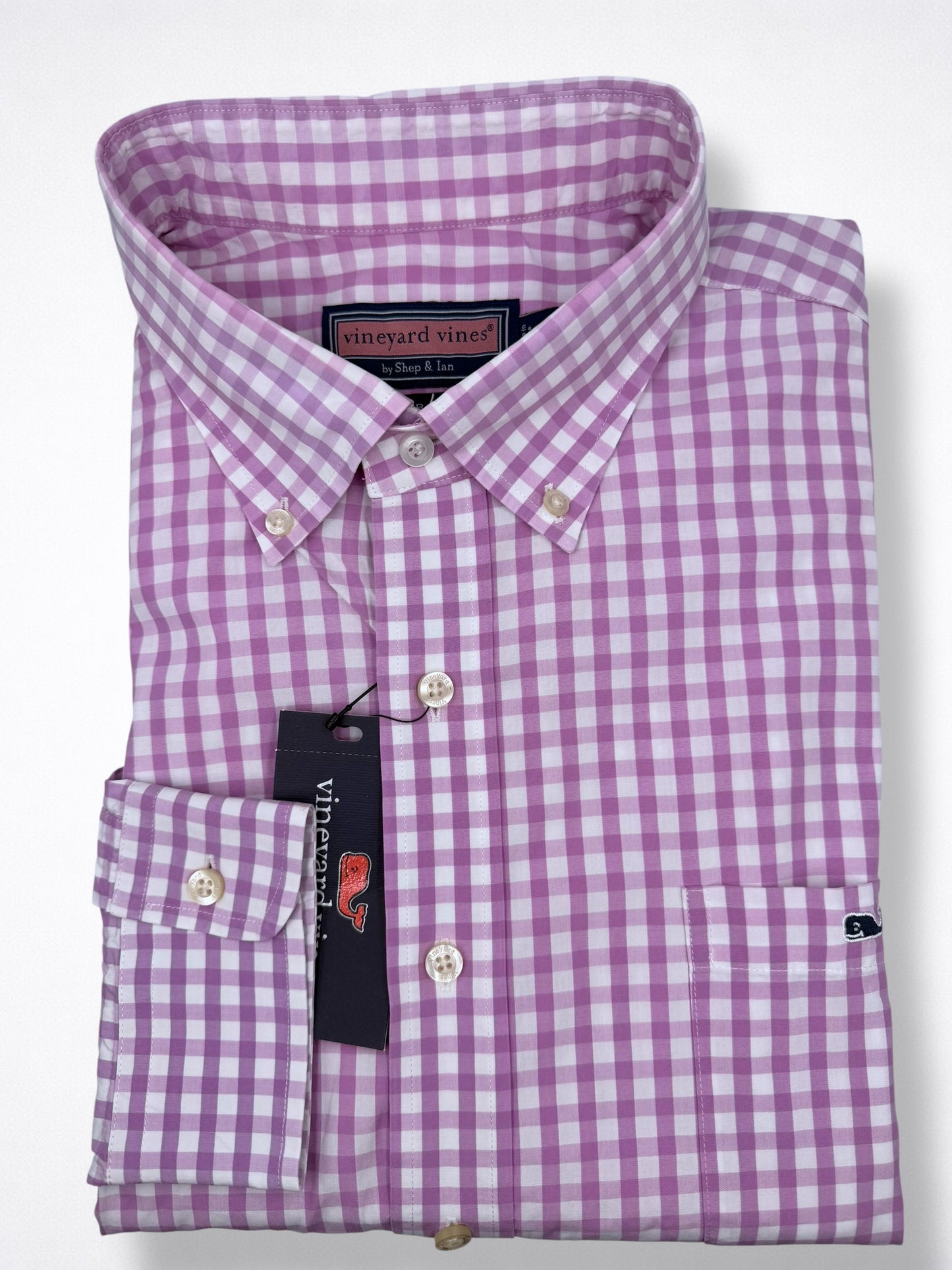 Camisa Vineyard Vines Classic Fit Manga Larga Talla XXL