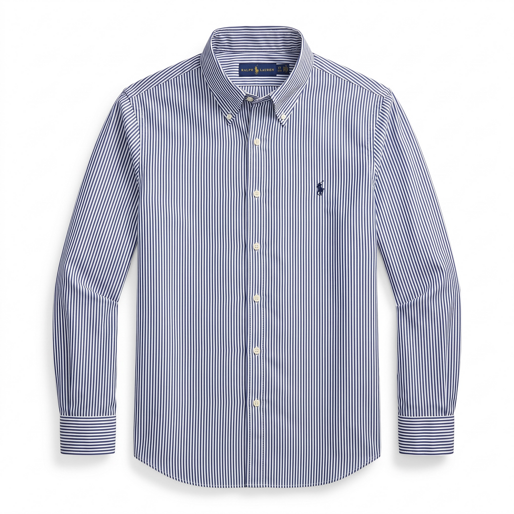 Camisa Polo Ralph Lauren Classic Fit manga larga talla XL