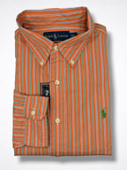 Camisa Polo Ralph Lauren Custom Fit manga larga talla L