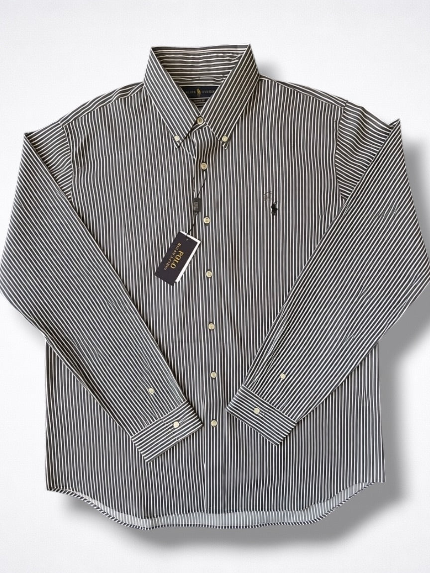 Camisa Polo Ralph Lauren Classic Fit Manga Larga Talla XL