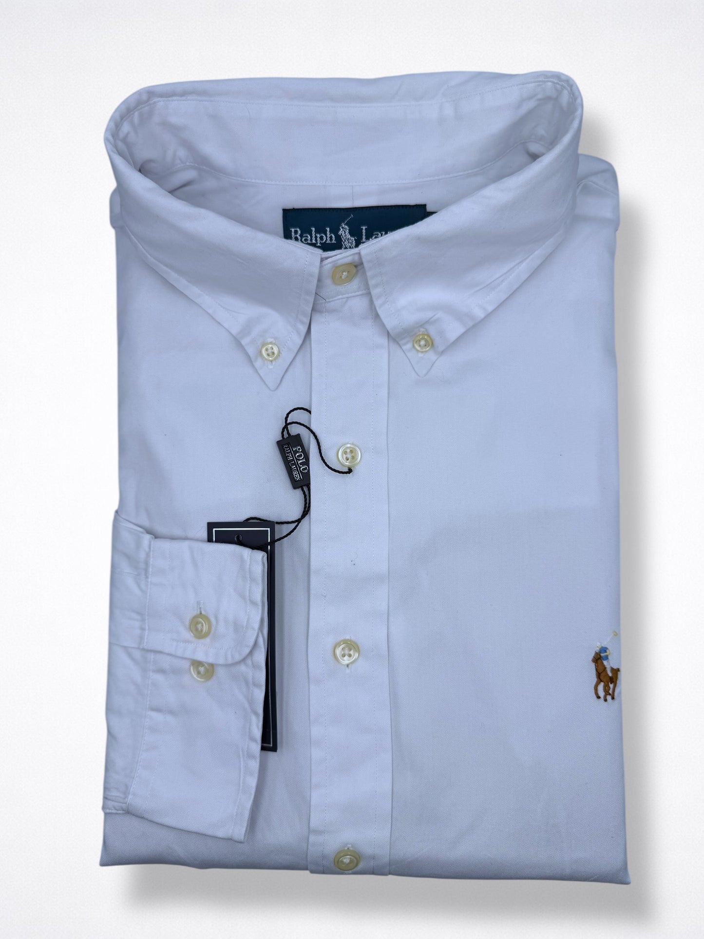 Camisa Polo Ralph Lauren Classic Fit Manga Larga Talla XL