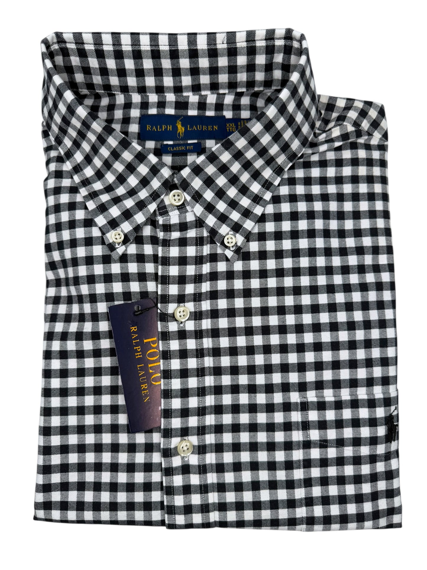 Camisa Polo Ralph Lauren Classic Fit Manga Larga Talla XXL
