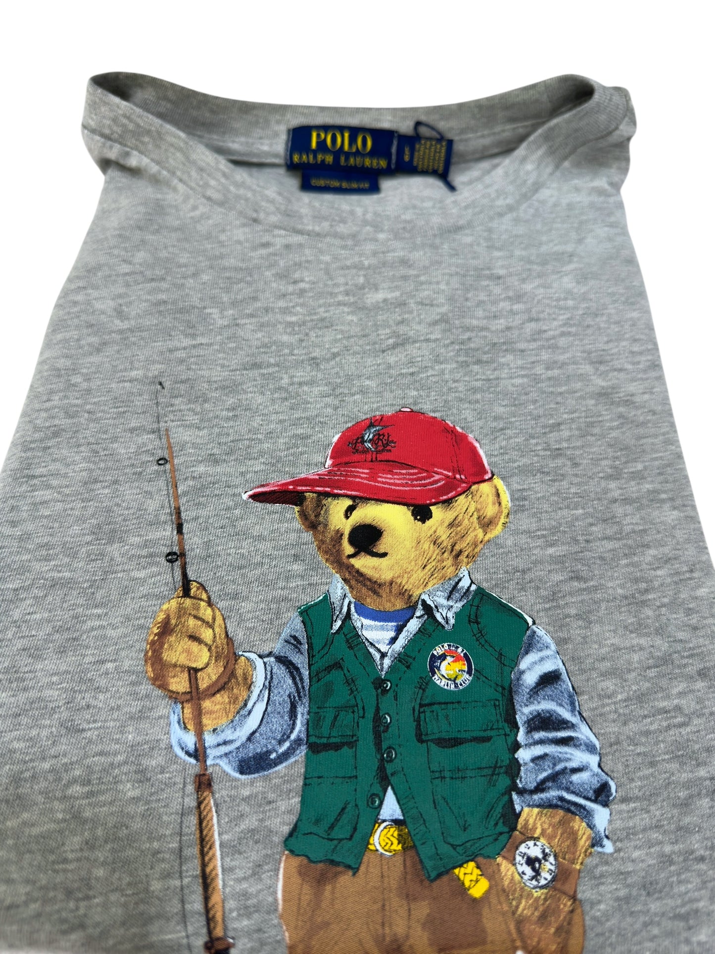 Playera Polo Ralph Lauren Classic Fit Cuello Redondo Talla L