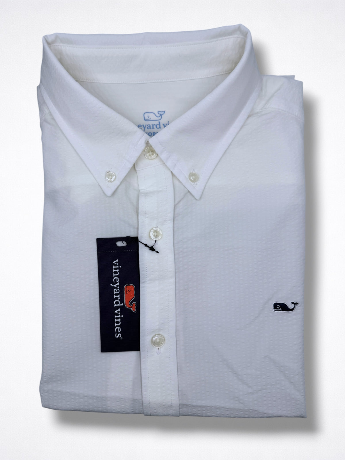 Camisa Vineyard Vines Classic Fit manga corta talla XL