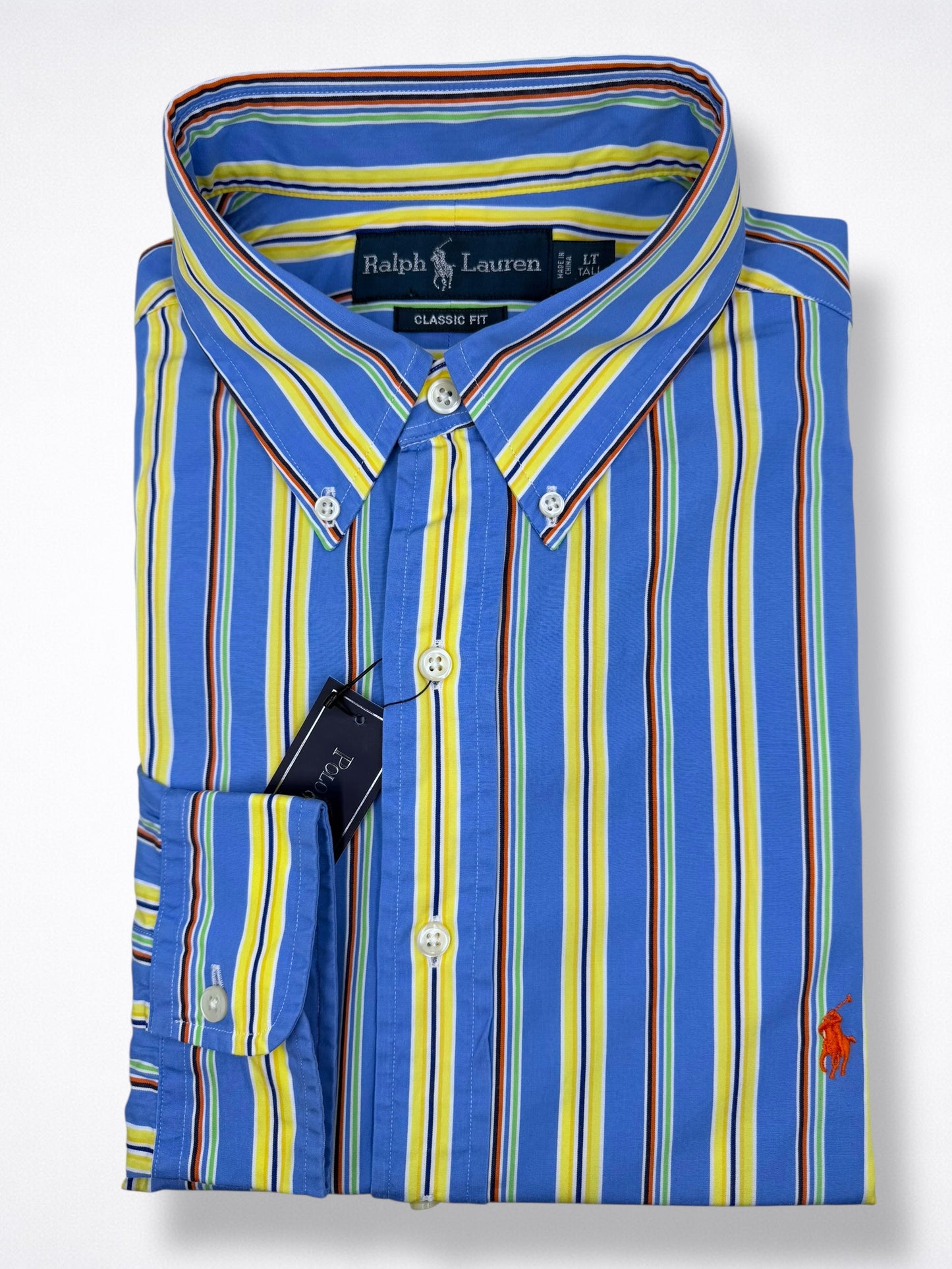 Camisa Polo Ralph Lauren Classic Fit Manga Larga Talla XL