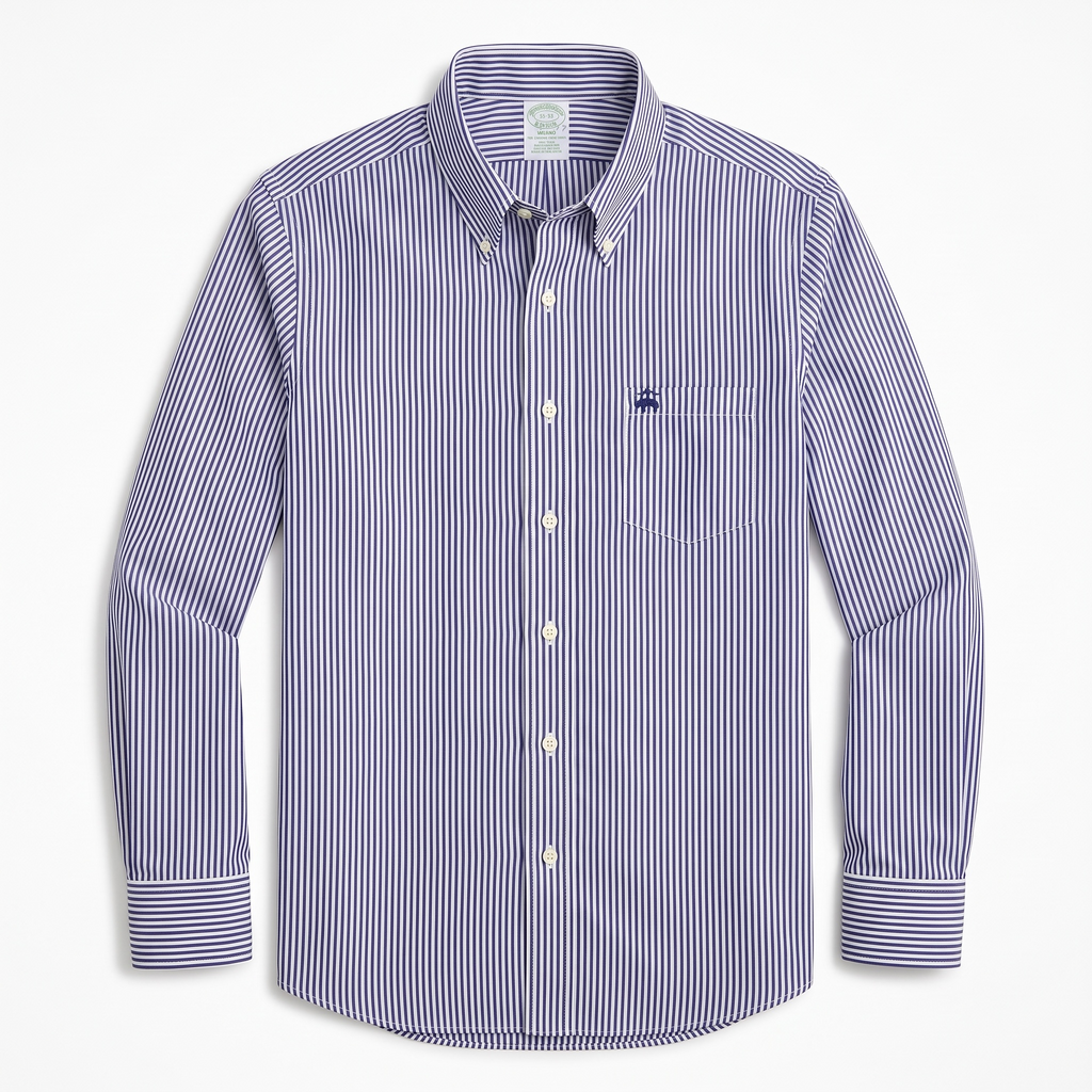 Camisa Brooks Brothers Classic Fit manga larga talla S