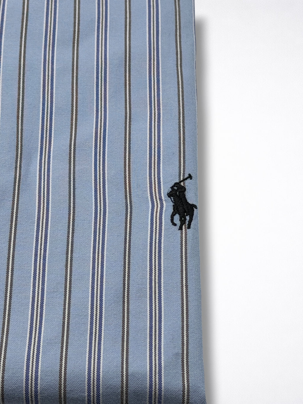 Camisa Polo Ralph Lauren Custom Fit manga larga talla L