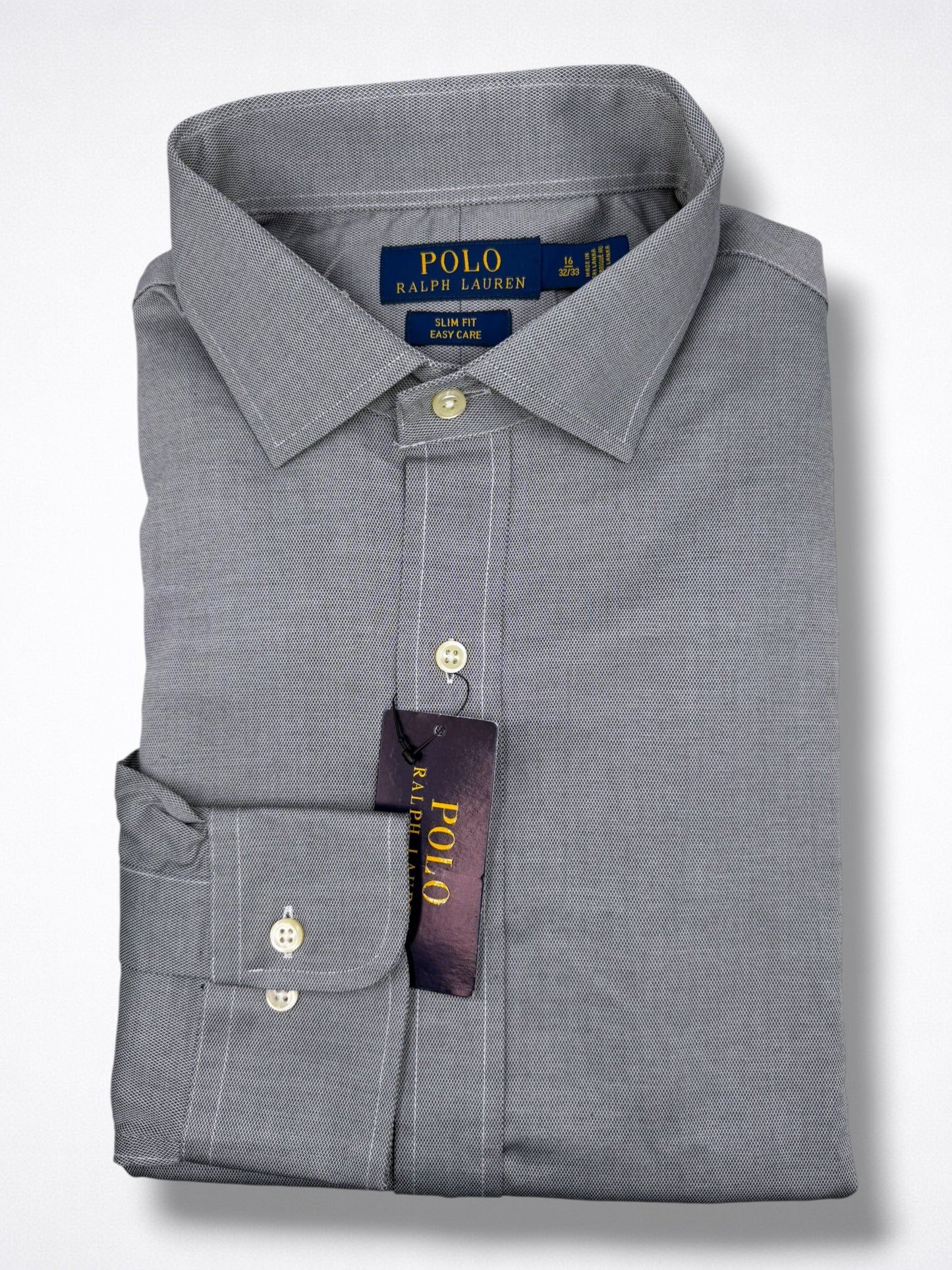 Camisa Polo Ralph Lauren Classic Fit Manga Larga Talla M