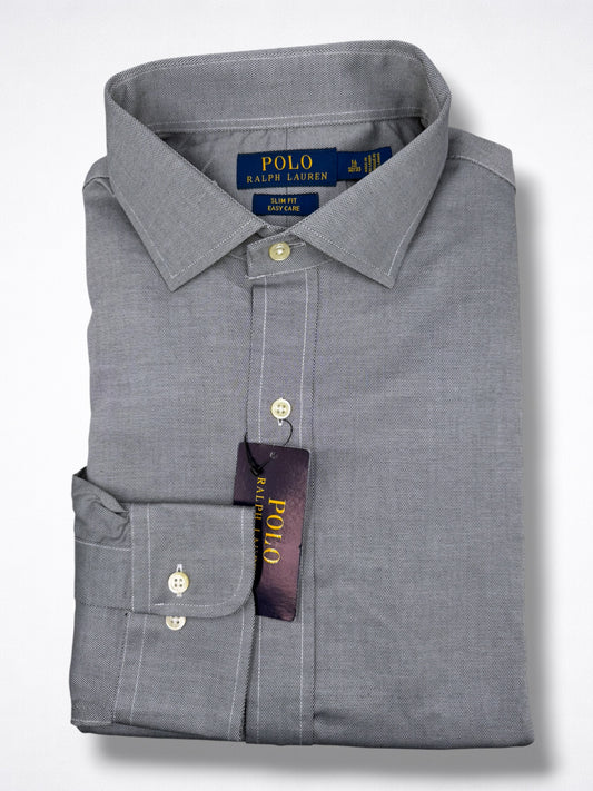 Camisa Polo Ralph Lauren Slim Fit 16 Manga Larga 32/33 Talla M