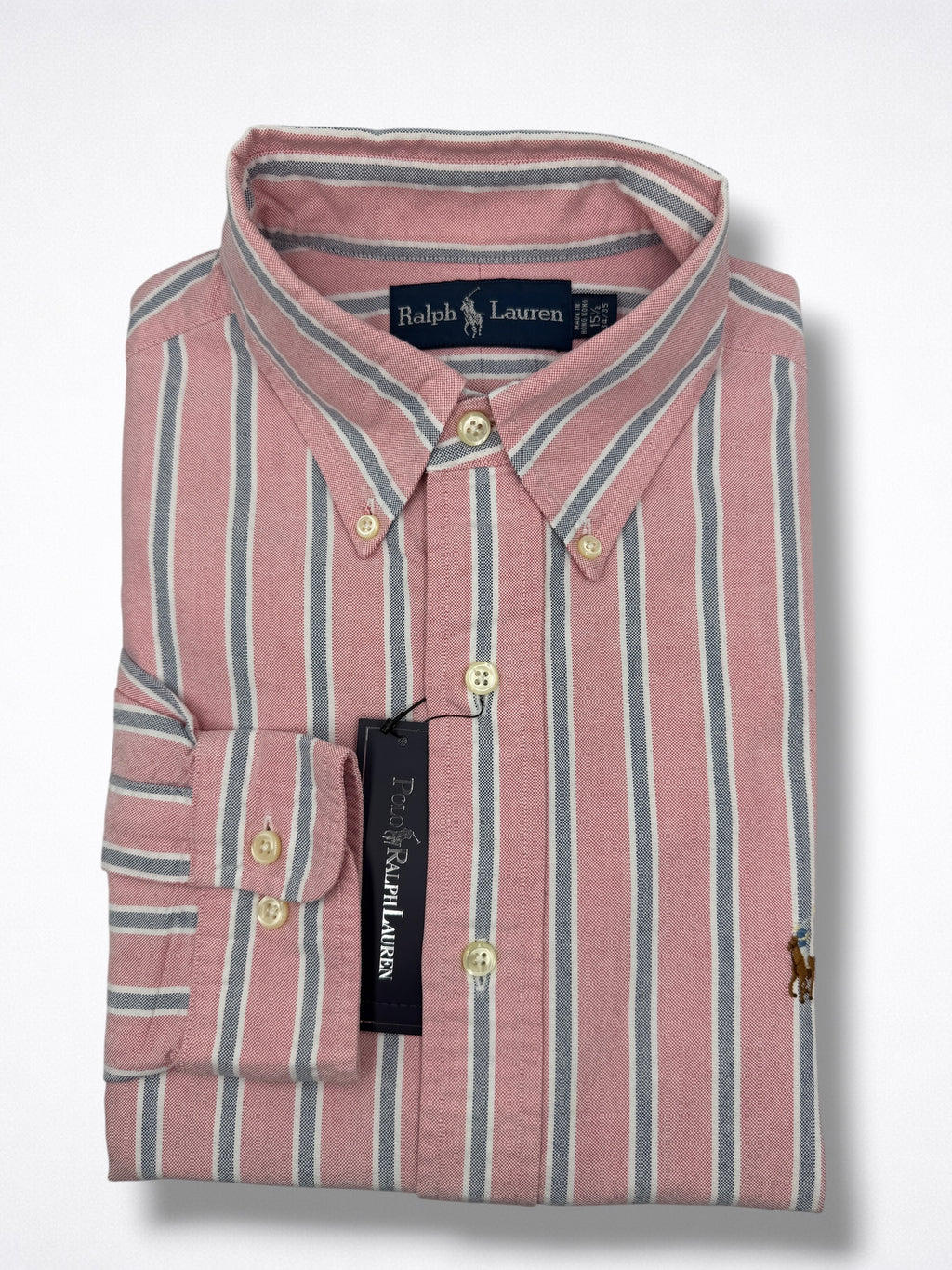 Camisa Polo Ralph Lauren Classic Fit manga larga talla M