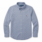 Camisa Polo Ralph Lauren Custom Fit manga larga talla L