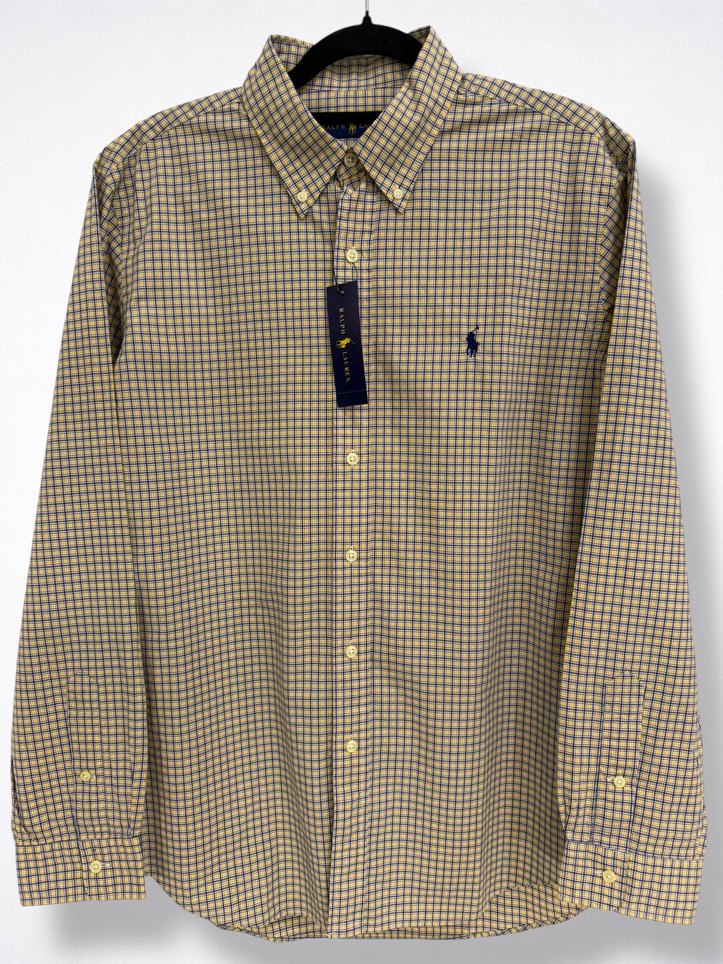 Camisa Polo Ralph Lauren Classic Fit Manga Larga Talla L