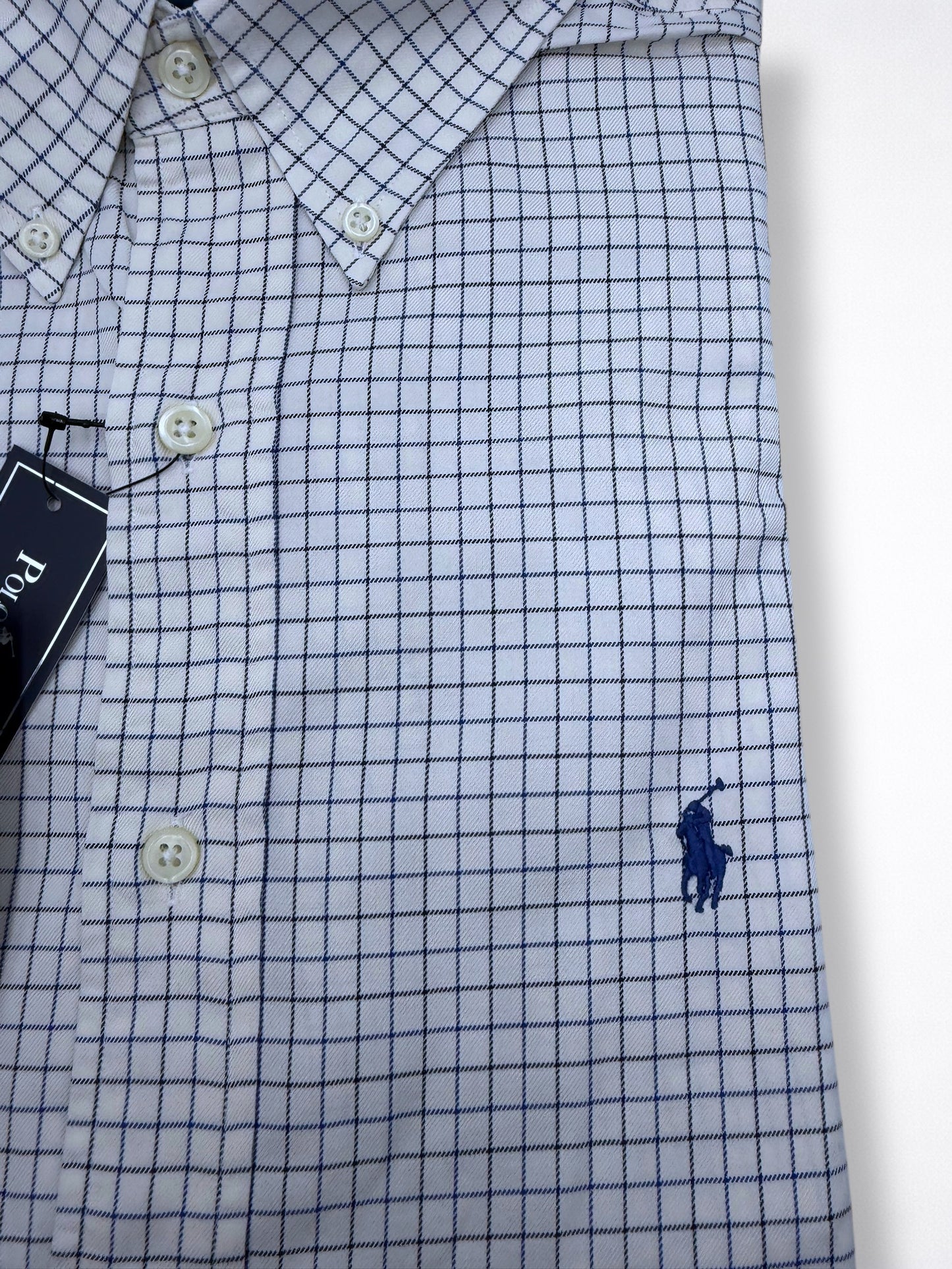 Camisa Polo Ralph Lauren Classic Fit Manga Larga Talla L