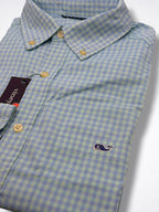 Camisa Vineyard Vines Classic Fit Manga Larga Talla S