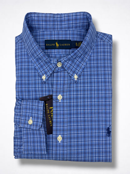 Camisa Polo Ralph Lauren Classic Fit Manga Larga Talla XL