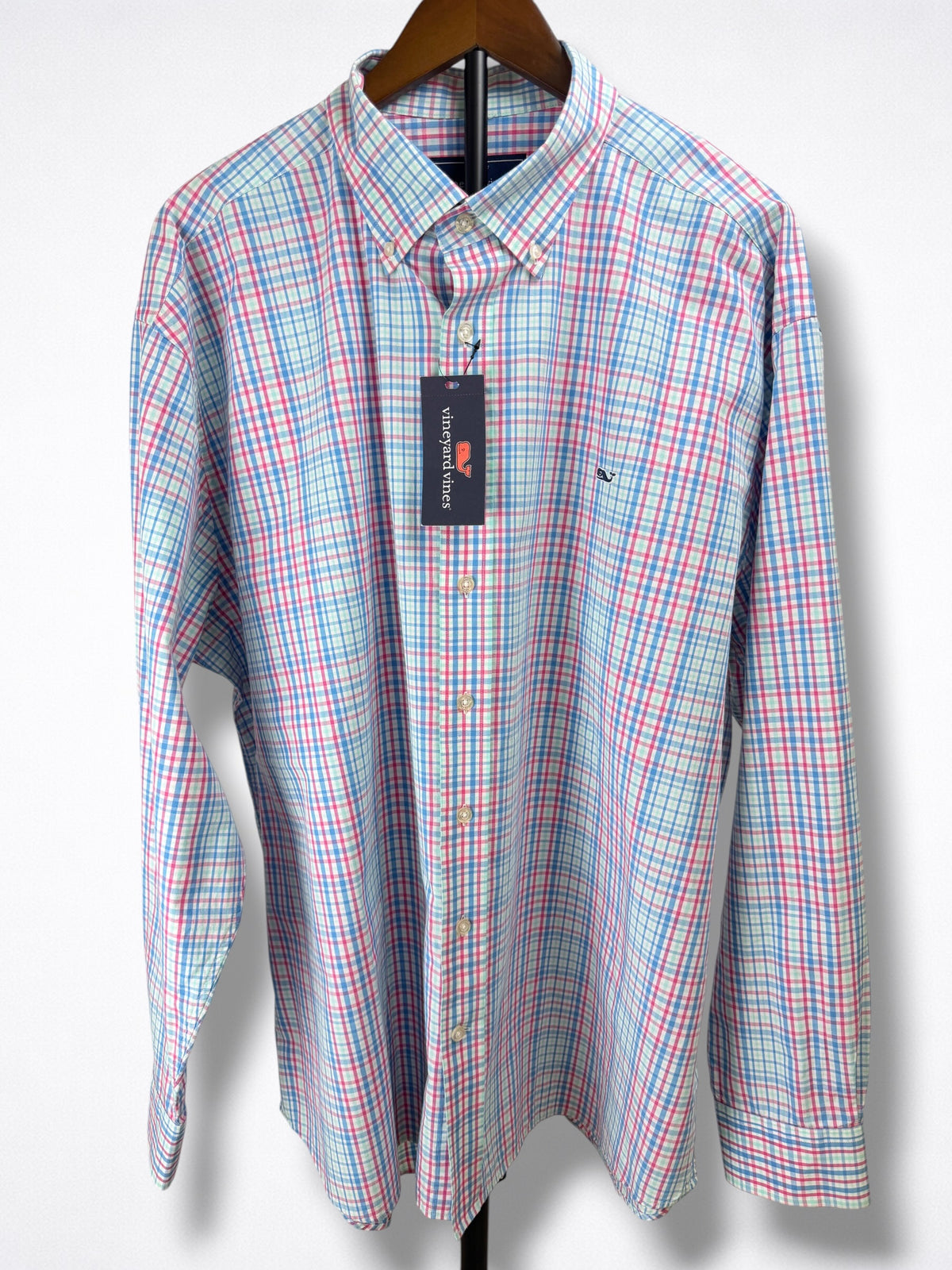 Camisa Vineyard Vines Classic Fit Manga Larga Talla XXL
