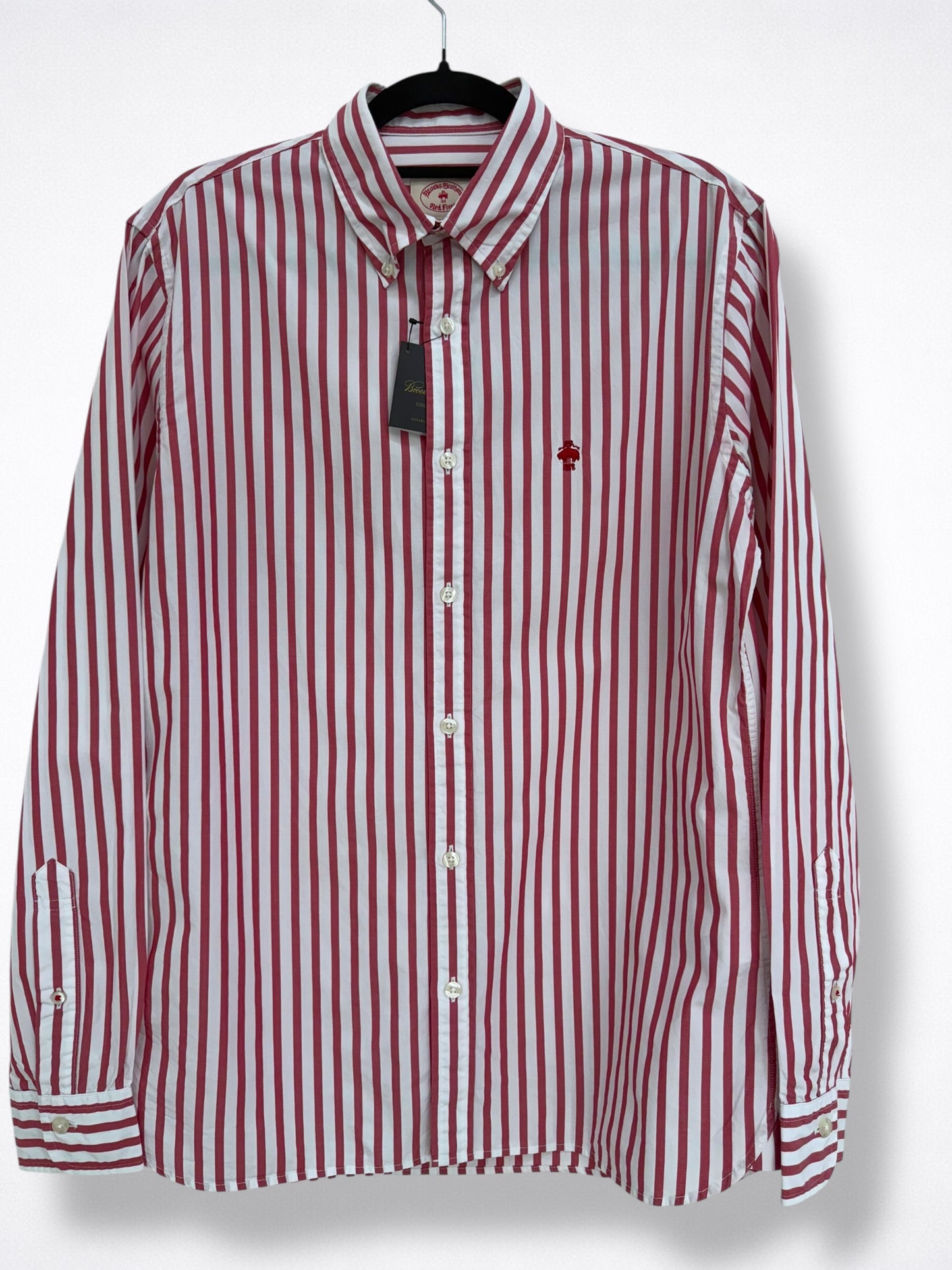 Camisa Brooks Brothers Classic Fit Manga Larga Talla S