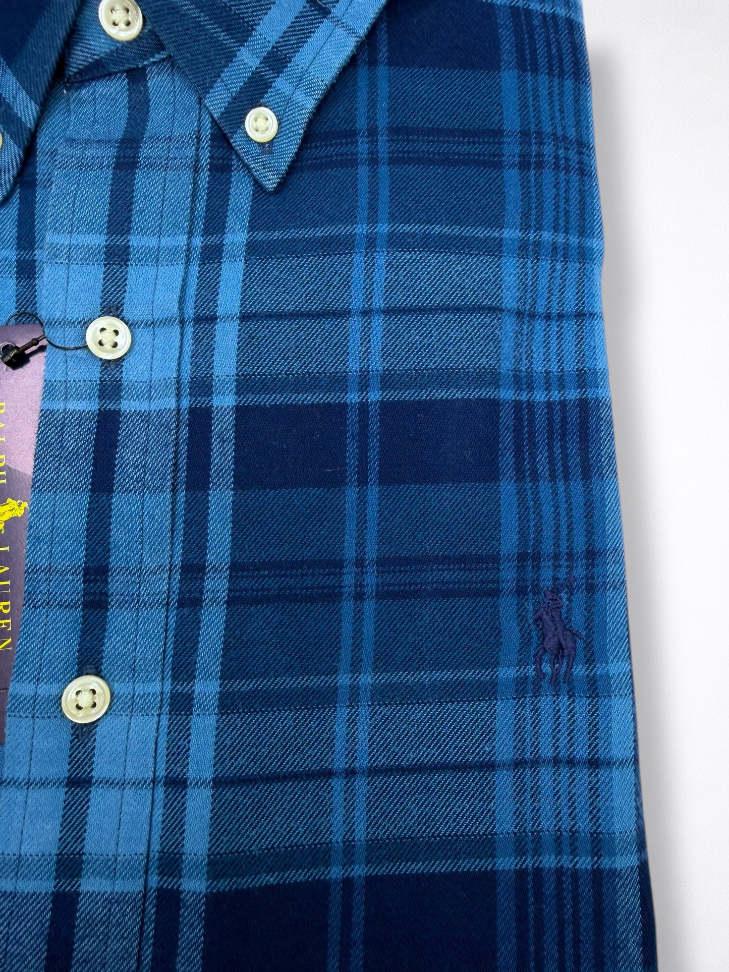 Camisa Polo Ralph Lauren Classic Fit Manga Larga Talla L