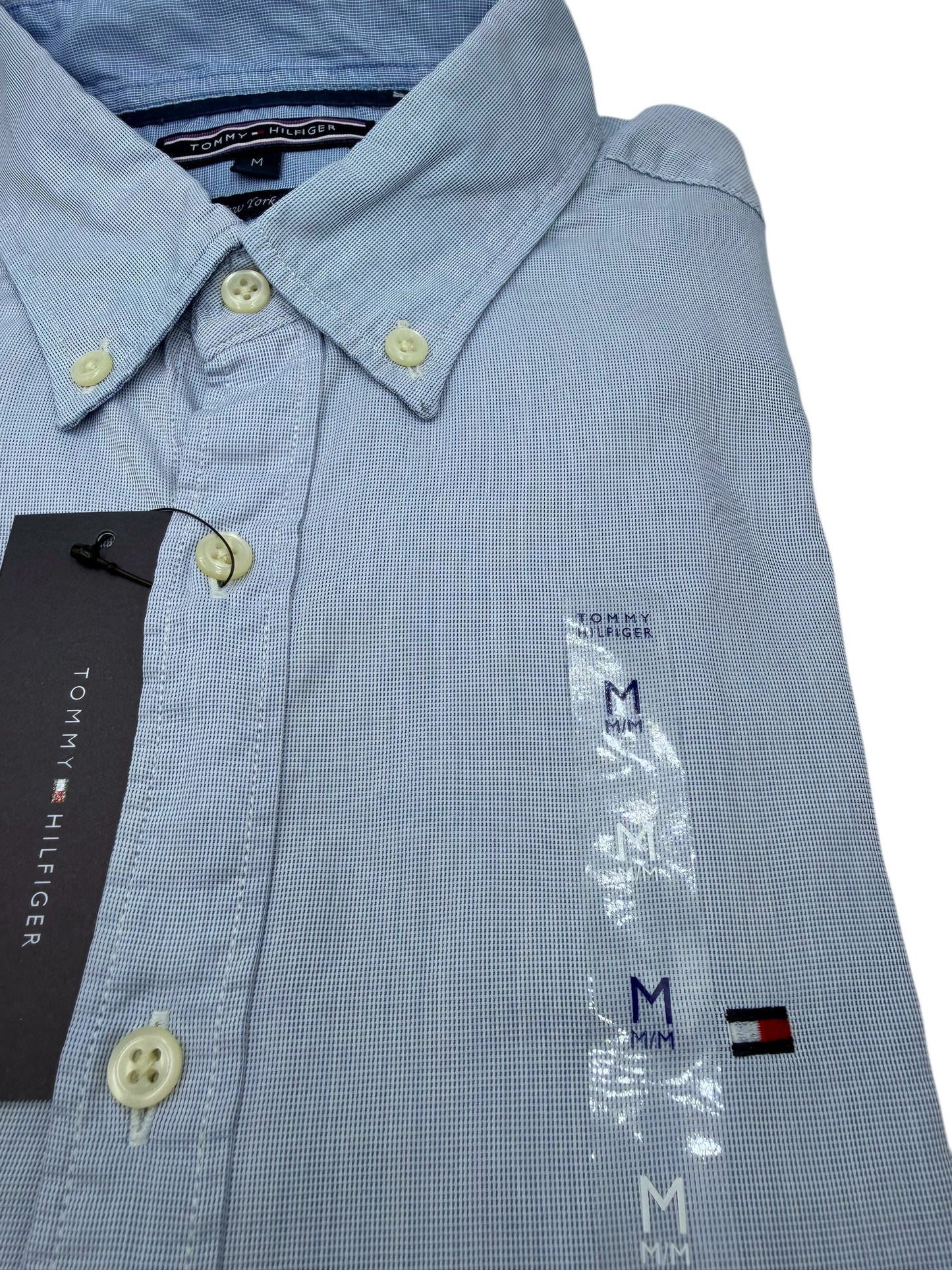 Camisa Tommy Hilfiger Classic Fit Manga Larga Talla M