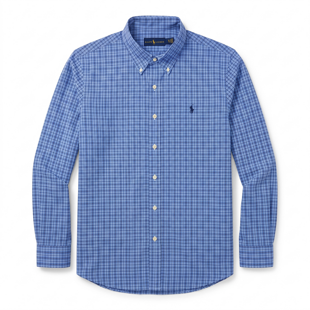 Camisa Polo Ralph Lauren Classic Fit manga larga talla XL